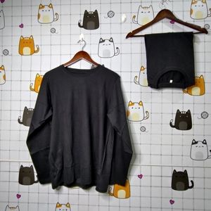 Men's Round Neck | Full Sleeve Black